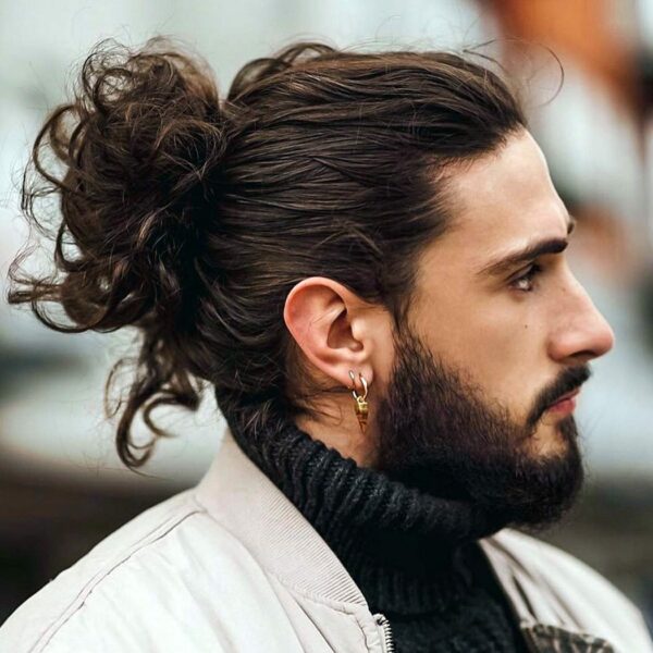 Fashionable Long Hairstyles for Men